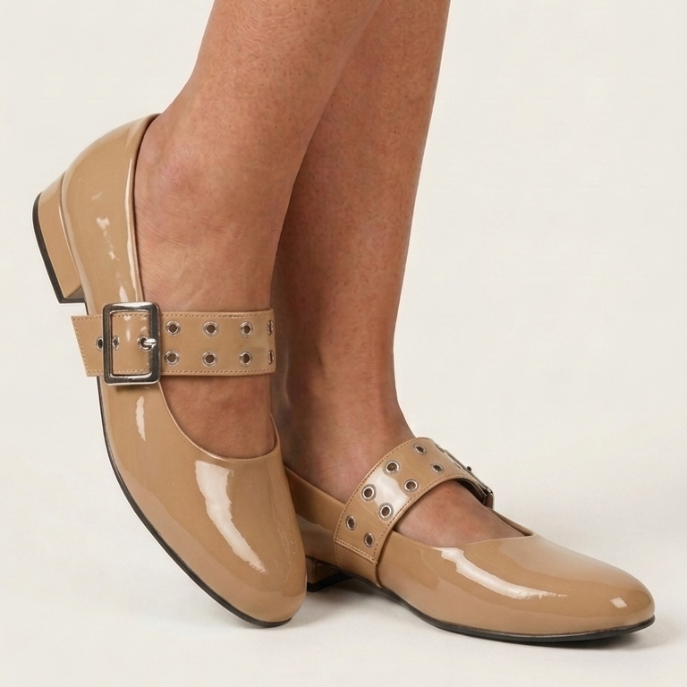 Modelo Lucrecia beige richato
