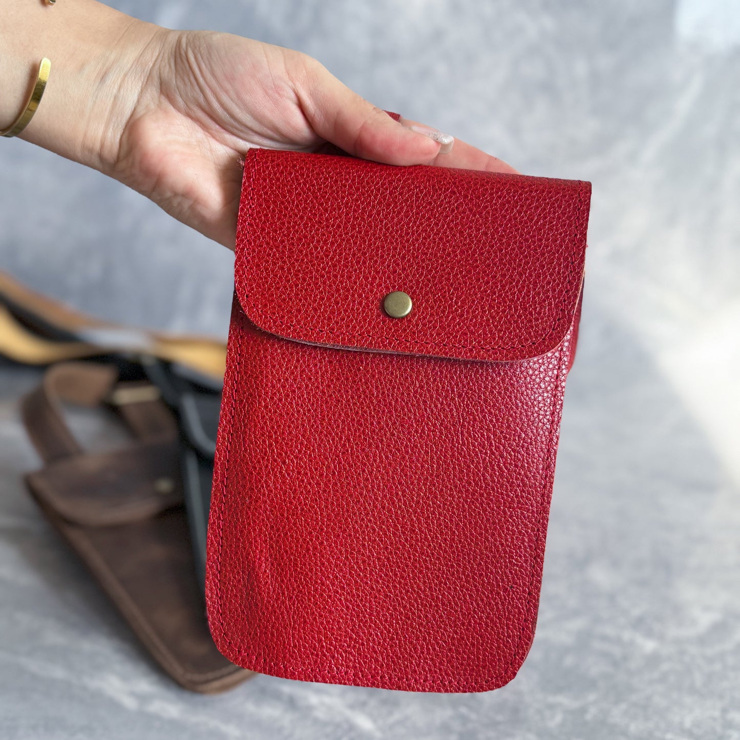 Portacelular Rojo