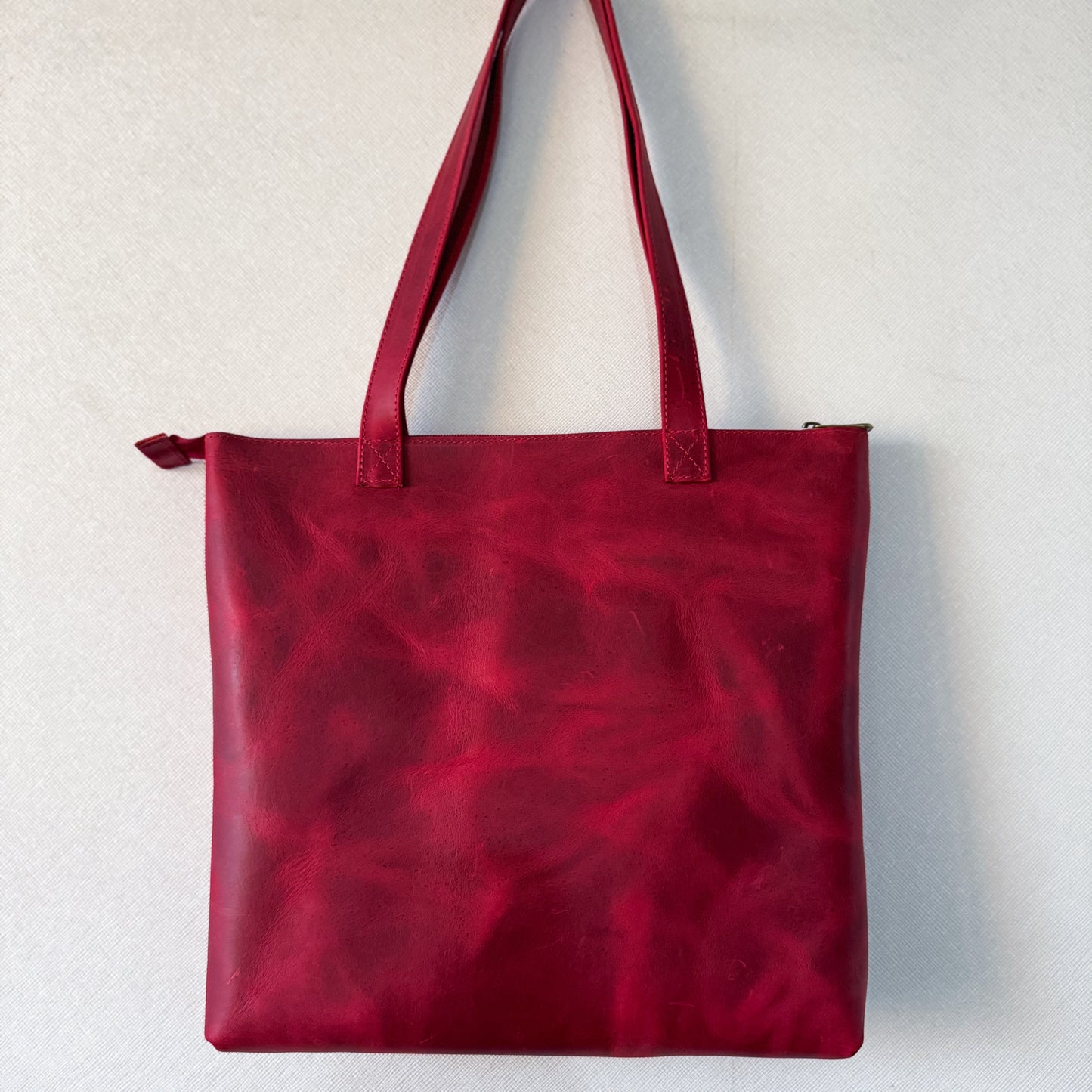 Cartera Tote Roja