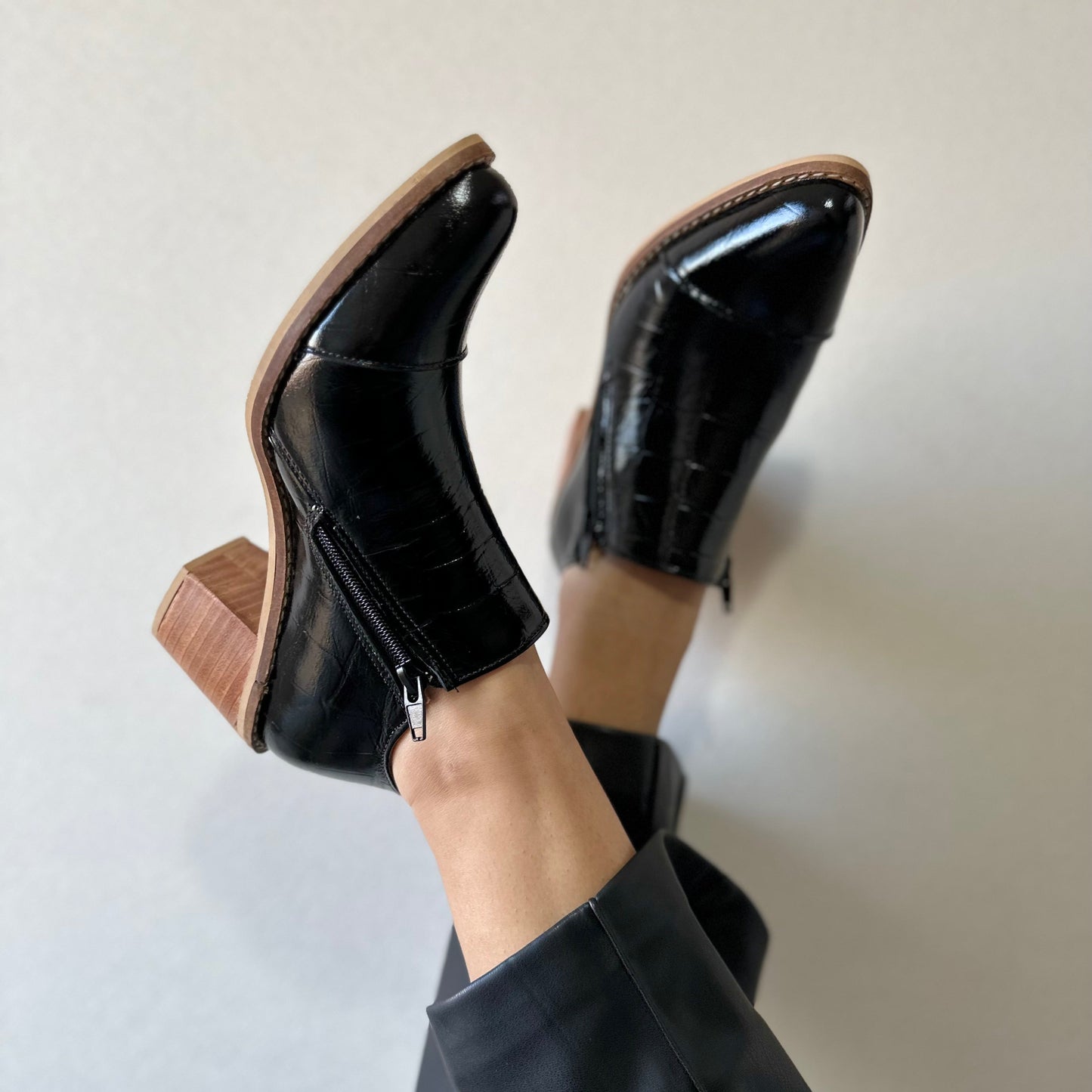 Campero negro textura