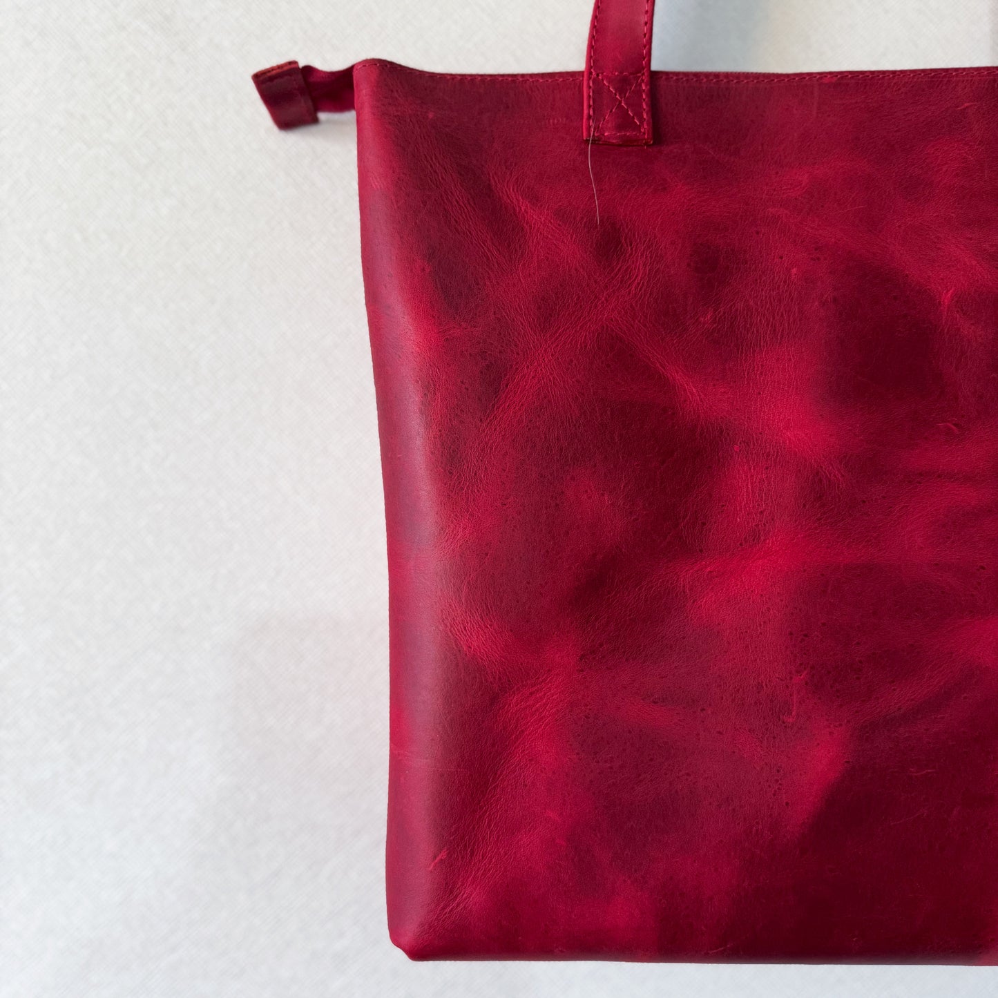 Cartera Tote Roja
