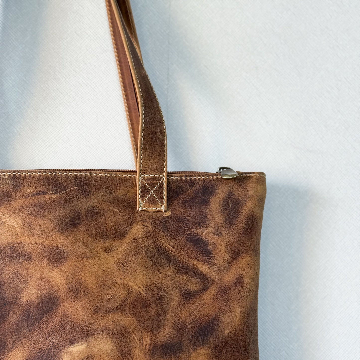Cartera Tote Camel