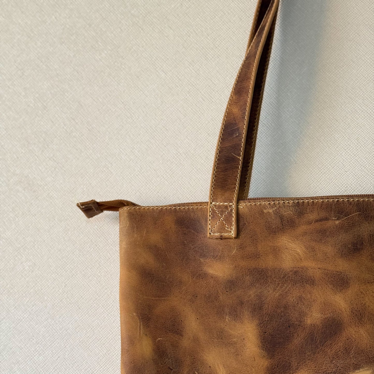 Cartera Tote Camel
