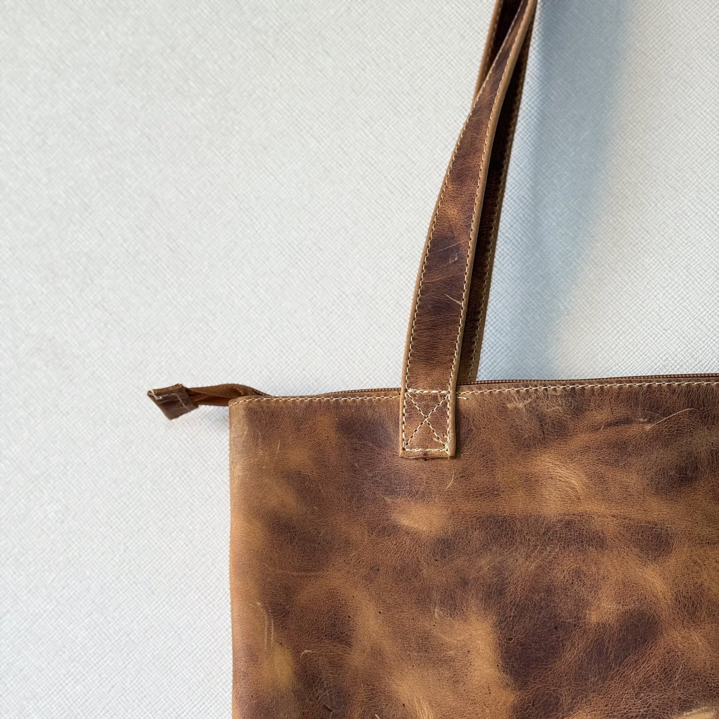 Cartera Tote Camel